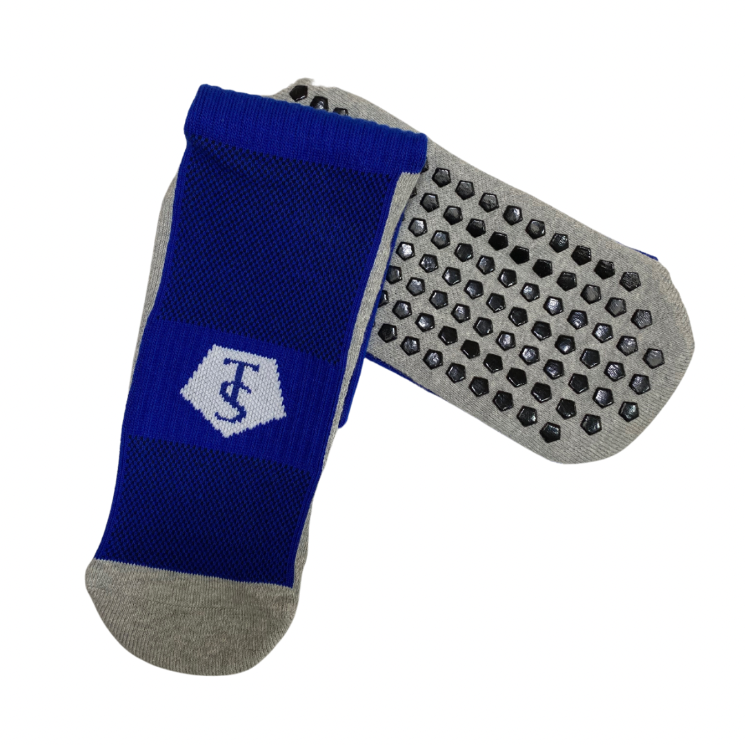 Tucci Grip Socks - Blue