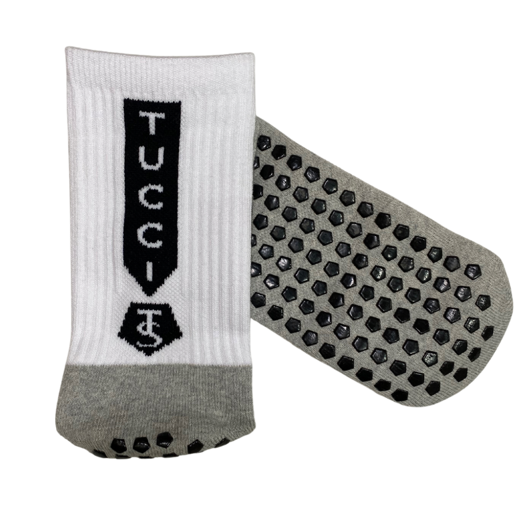 Tucci Grip Socks - White